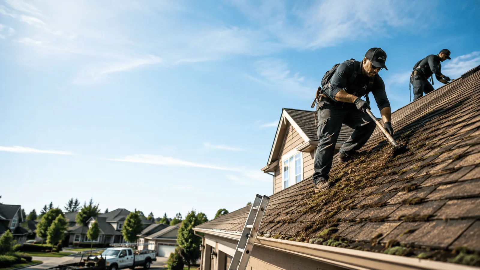 Roof Moss Removal in Caratunk, ME near me